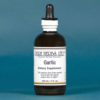 Pure Herbs: Garlic - 4 oz. (Natural Herbal Extracts)
