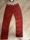 Jacob Cohen Jeans Mens 688 Italian Luxury Denim 33x30  Mint Rusty Red — photo 1