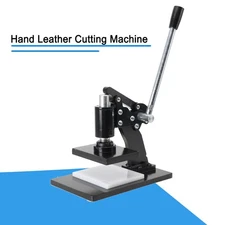 Manual Leather Cutting Machine Embossing Cutting Machine Hand Press Mold Tool