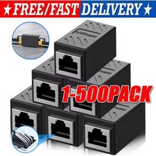 RJ45 Inline Coupler Cat7 Cat6 Cat5e Cat5 Ethernet LAN Network Cable Adapter Lot