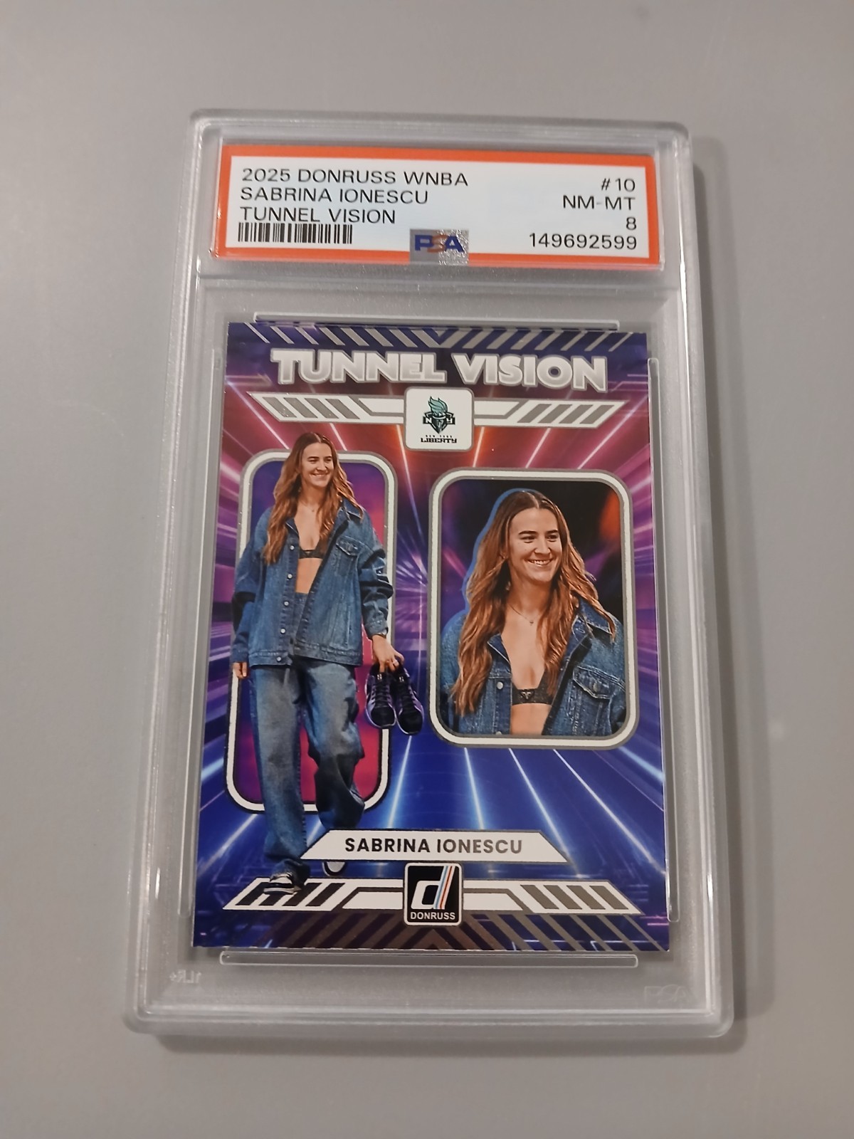 WNBA 2025 Donruss PSA Lot - Sonia Citron Rookie - Sabrina Ionescu - Nika Muhl view 2