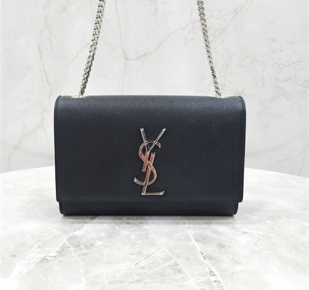 Borsa piccola Saint Laurent Grand Pursue Kate in pelle 469390 129879740