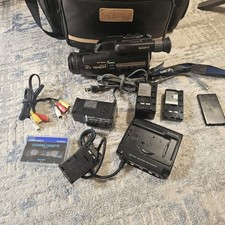 Sony CCD-FX620 Video8 Hi-Fi Stereo Handycam Camcorder   Powers On   No Live Imag