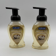 Softsoap Velvet Silk Foaming Hand Wash Caramelized Coconut Vanilla 9 fl oz