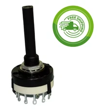 3 Pole 4 Position Rotary Switch Philmore 30-15304