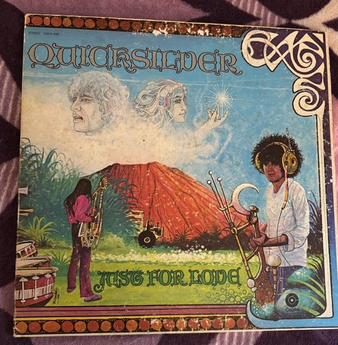 Quicksilver Messenger Service Just For Love 1970 Gatefold Record Vinyl
