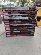 Marvel TPB Lot 22 Books Venom Secret Wars Infinity Wolverine Deadpool Spider-Man
