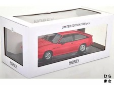 Miniature Car 1/18 Opel Manta CC GT E 1982 Red Diecast MODELISSIMO