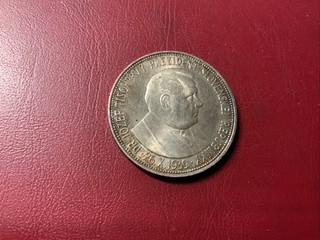 Slovacchia 20 corone 1939 argento Jozef Tiso