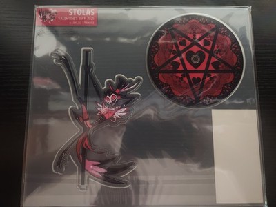 Helluva Boss Stolas Valentine's Day 2025 Spinning Acrylic Standee