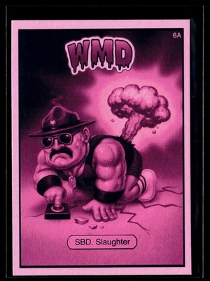 Mad Scientist 40K GPK SSP WMD 6a ADAM BOMB PINK ~ Super Troopers Sargent SBD