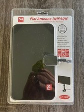 Zwei Nutek AT1504P HD/DTV/UHF/VHF/FM flache Innenbereich-Antenne für Digital TV/HDTV