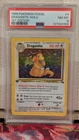 1999 Pokémon Fossil - Dragonite Holo 1st Edition PSA 8