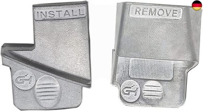 ZKTOOL 2-TLG Metallisch Demontage/Montage Werkzeuge Satz für Auto Stretch-Fit 