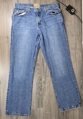 Red Camel Jeans Mens 33×31 Blue Cotton Eagle Has Flaw