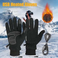 USB-Finger-Heizhandschuhe, elektrische Heizhandschuhe, warme Y4S7
