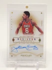 JULIUS ERVING 2019-20 IMMACULATE ALL-STAR LINEAGE AUTOGRAPH /11 76ERS Q0M-640
