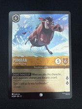Disney Lorcana - Winterspell: Pumbaa - Winter Warthog 4/204  Cold Foil 