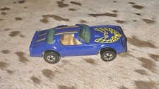 Hot Wheels Blackwall 1977 Blue Hot Bird Pontiac Trans Am