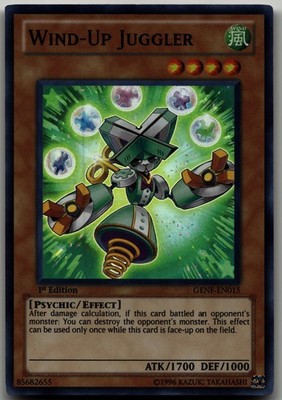 Wind-Up Juggler Super Rare Generation Force GENF-EN015 LP
