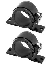 QWORK Fuel Pump Clamp Holder, 2 Pack 50mm Fuel Filter Mounting Bracket, Premiu