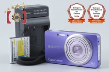 Sony Cyber-Shot DSC-W570 Violet 16.1 MP Digital Camera Japanese Language Only 