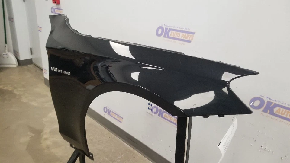 15 MERCEDES BENZ S63 AMG W222 FENDER ASSEMBLY RIGHT PASSENGER BLACK - Image 3 of 4