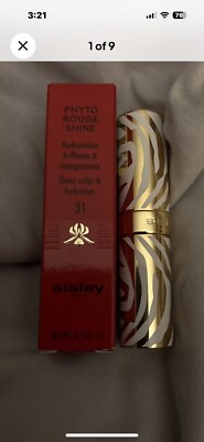 Sisley Phyto Rouge Shine Sheer Color & Hydration #31 Sheer Chili New In Box.