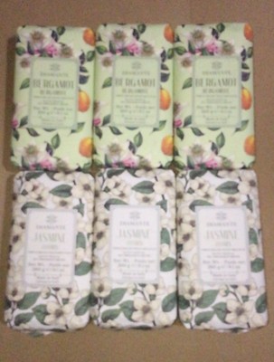 6X Diamante Soap Bar 3x Jasmin 3x Bergamot 9.1 Oz