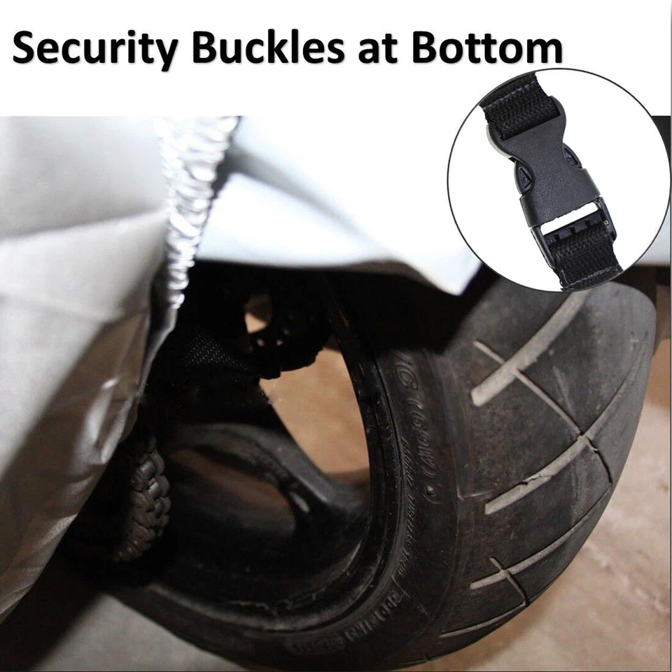 Protector antipolvo cubierta moto 116" 190T apto para Honda Goldwing 1800 GL1800 Foto 4 de 4