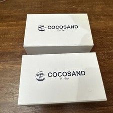 Qty 2 COCOSAND Baby Sunglasses with Strap UV400 Protection Flexible Frame