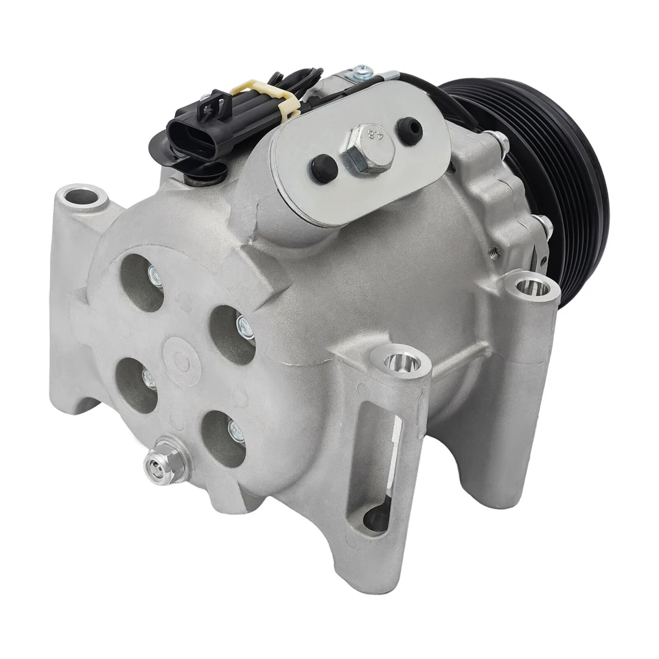 Compressor de ar condicionado para Buick Rainier GMC Envoy Isuzu Ascender Saab 9-7x - Imagem 2 de 4