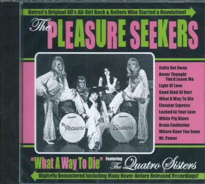 THE PLEASURE SEEKERS - WHAT A WAY TO DIE 60s DETROIT QUATRO