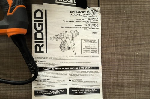 RIDGID 1" - 3" Drywall and Deck Collated Screwdriver (R6791) - Picture 4 of 10
