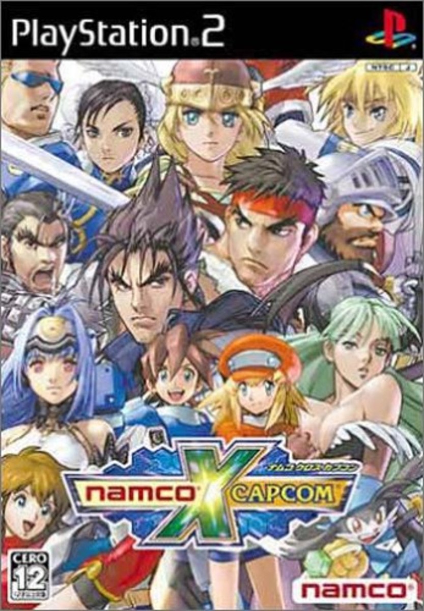 NAMCO✕CAPCOM　b2 ポスター　PS2 美品 Namco X Capcom Ps2 PlayStation 2 Pre-owned for sale online