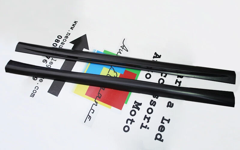 MINIGONNE LATERALI PER ALFA ROMEO GIULIETTA 2010-2019 SOTTO PORTA SPORTIVE ABS - Immagine 3 di 4