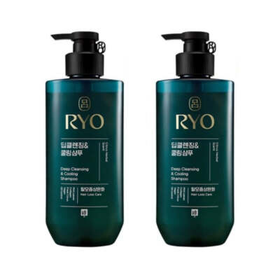 Ryo Deep Cleansing & Cooling Shampoo 480ml * 2 Stück - KOSTENLOSER VERSAND