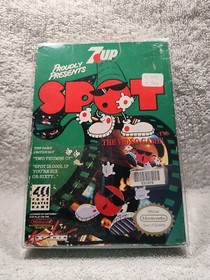 Spot: The Video Game - (NES, 1990) *CIB + Case Protector* VGC* Tested* VINTAGE!