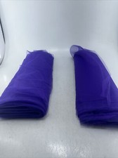 Purple Tulle Fabric Bolt 54" X 35 yds Wedding Bridal Party Tutu Craft 2pcs 