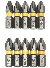Phillips PH2 1in. DEWALT MAXFIT 10 Pc Bit Set IMPACT READY New