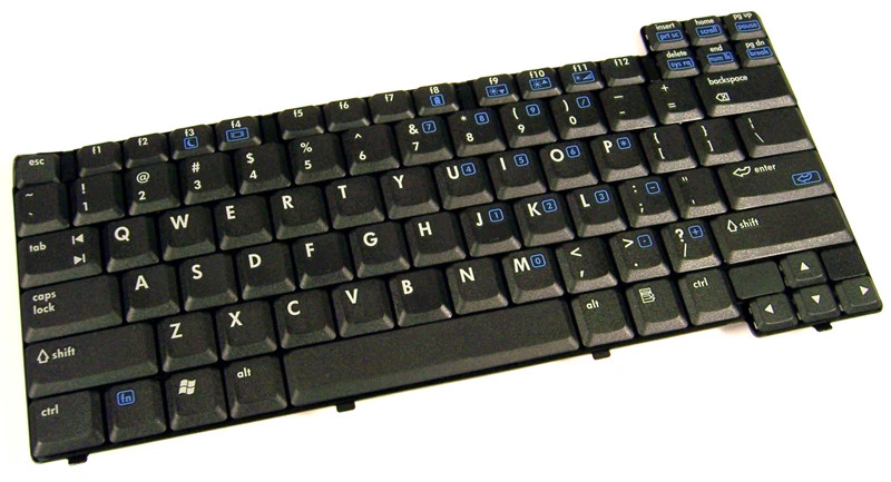 HP 407219-001 Laptop US Black Keyboard 416417-001 K061026M1 nw8440  