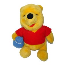 VTG Winnie the Pooh  Honey Pot 11" Stuffed Animal Plush Teddy Bear 1994 Mattel