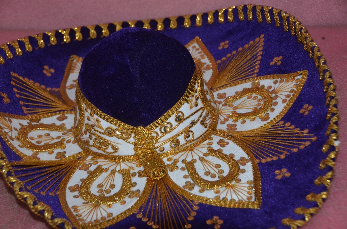 Vintage Salazar Yepez Mexican Mariachi Hat. | eBay