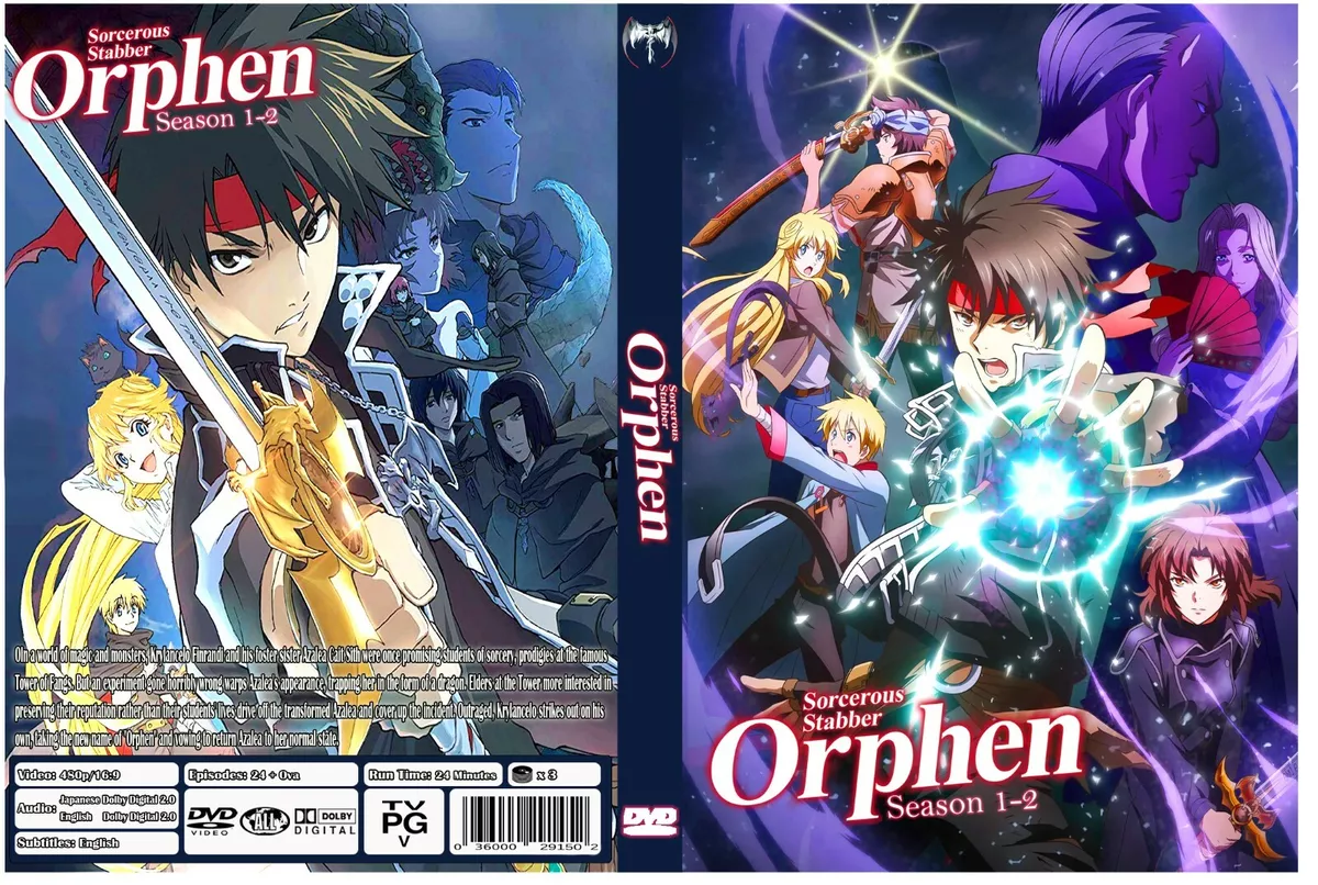 SORCEROUS STABBER ORPHEN HAGURE TABI -SEIIKI HEN- BLU-RAY BOX (Blu