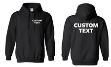 Personalized Custom Hoodie, Add Your Own Text