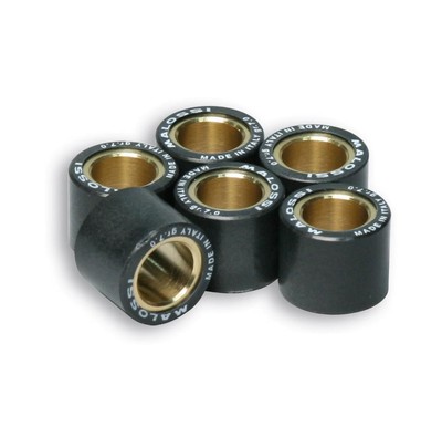 Galets Variateur 18x14 Mm - 13,0 Grammes - Compatible NH, Vivacity, Agility, Sym - Réglage Performance Scooters 50cc