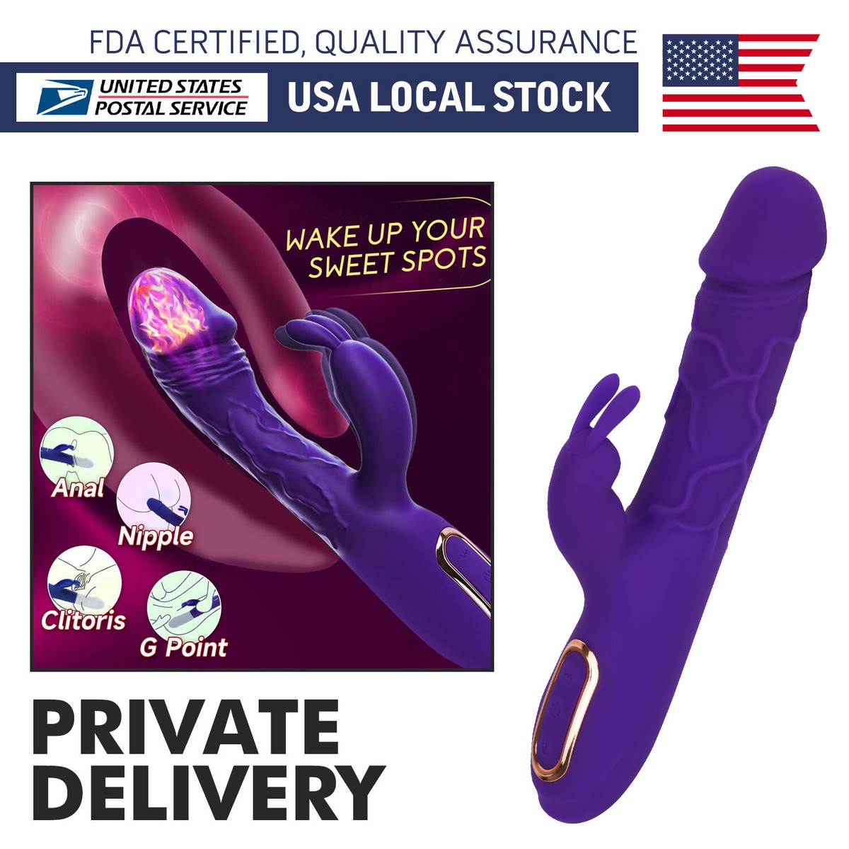 2 in 1 G-Spot Rabbit Vibrator Dildo Rose Adult Sensory Sex Toys for Women Adults | eBay 2 in 1 G-Spot Rabbit Vibrator Dildo Rose Adult Sensory Sex Toys for Women Adults | eBay