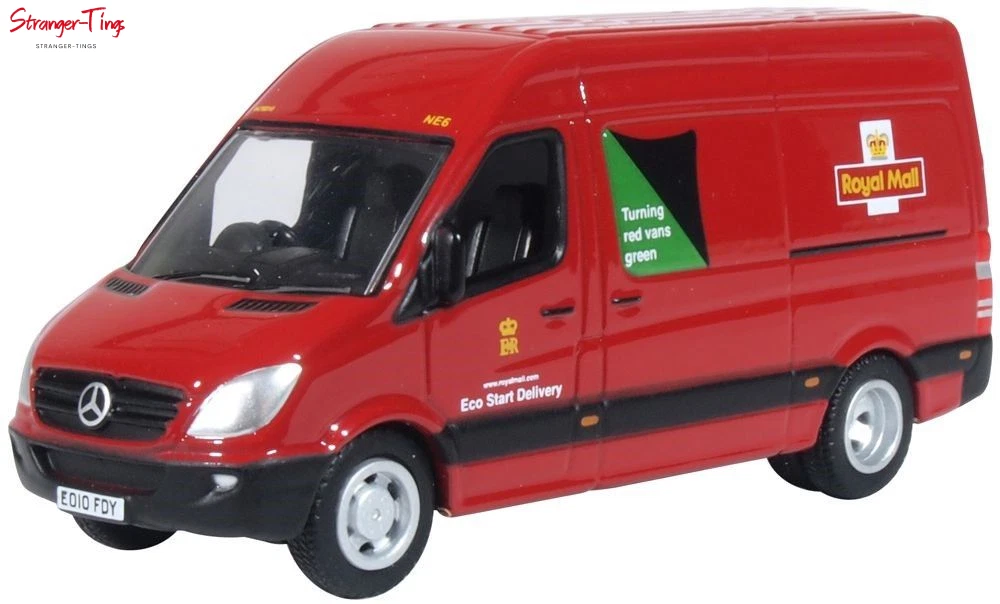 VANS Oxford Diecast Mercedes Sprinter Van Royal Mail 1 76 Scale