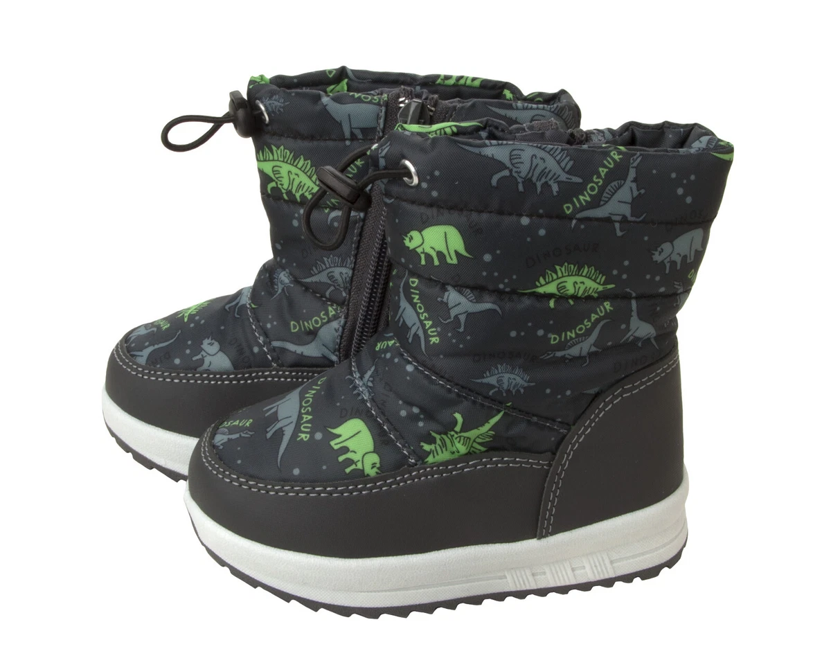 Dinosaur snow boots hotsell