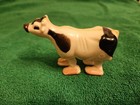 2 VTG 1960s Toy Ramp Walkers Holstein Dairy Cow Black & White & Pink Pig. Works — photo 3